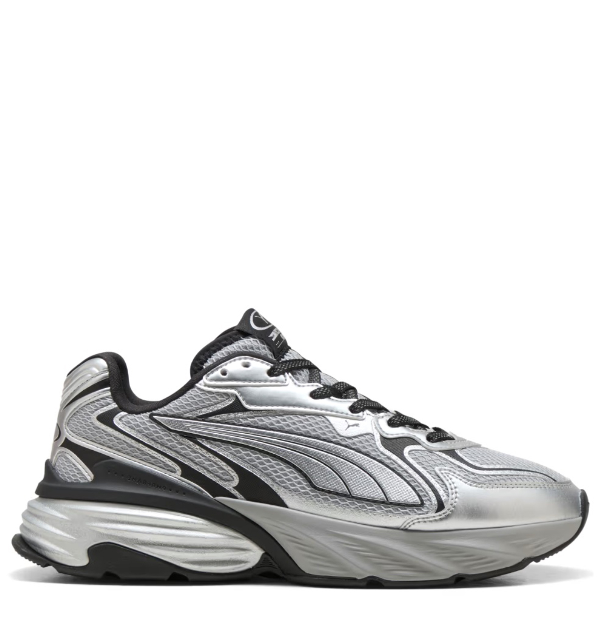 PUMA Fade Nitro LS Y2K Gray Echo-Silver Mesh Dames
