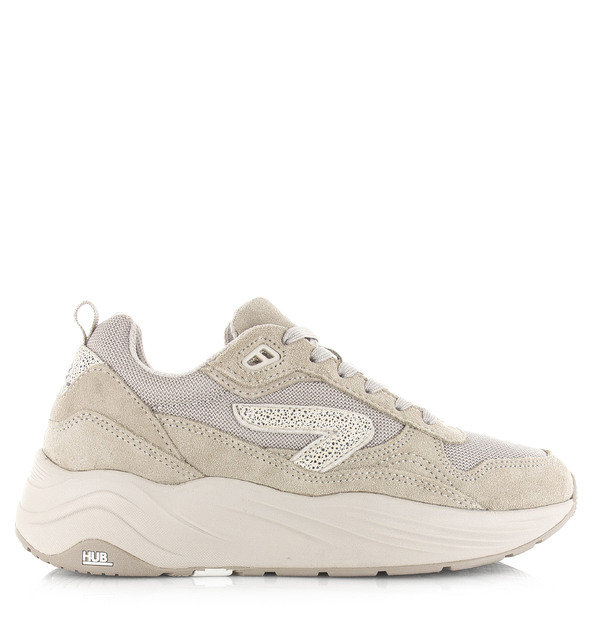 HUB GLIDE Bone Vista Lt Bone-Bone Suede Dames