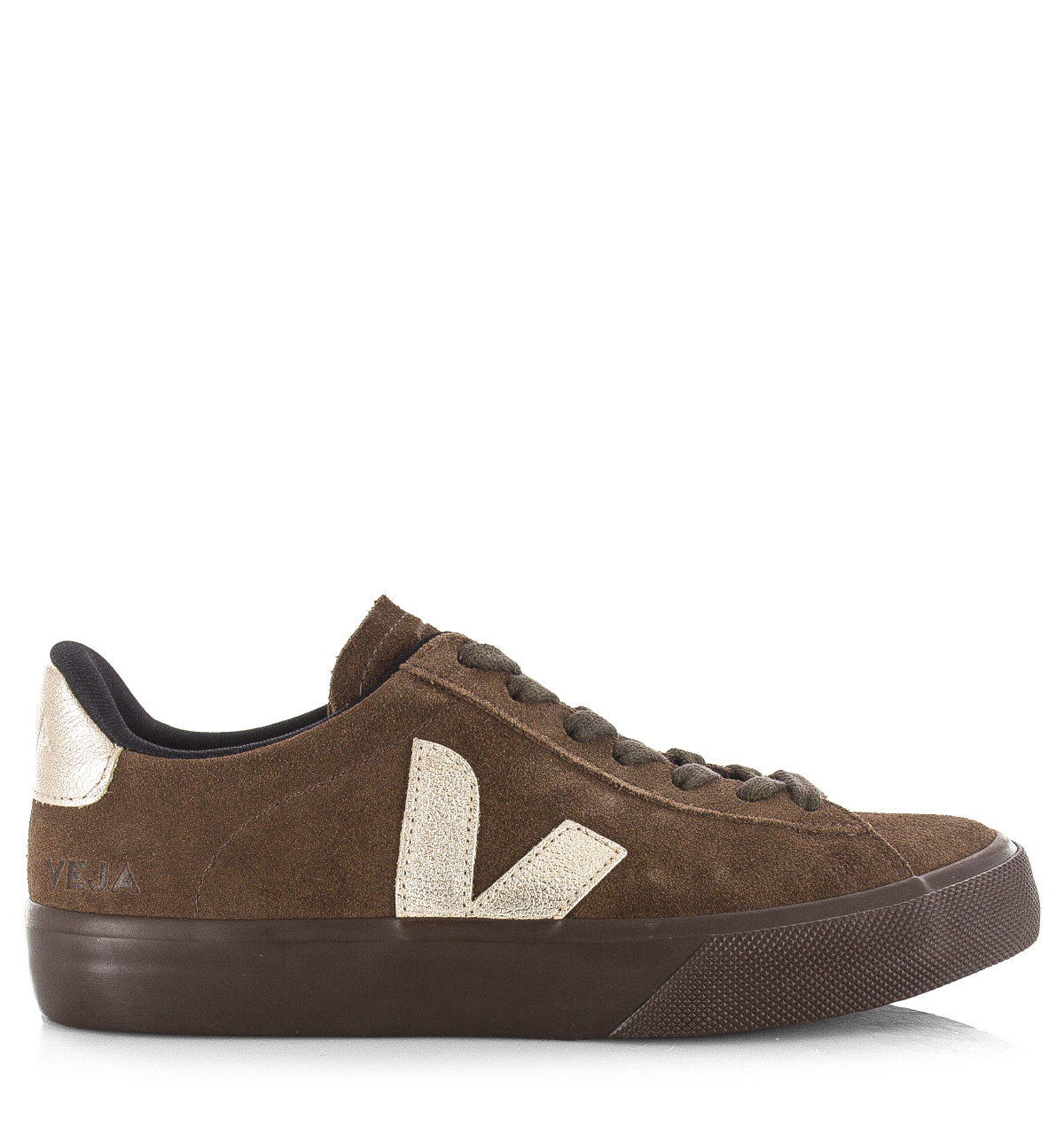VEJA Campo Suede walnut platine moonrock Suede Dames