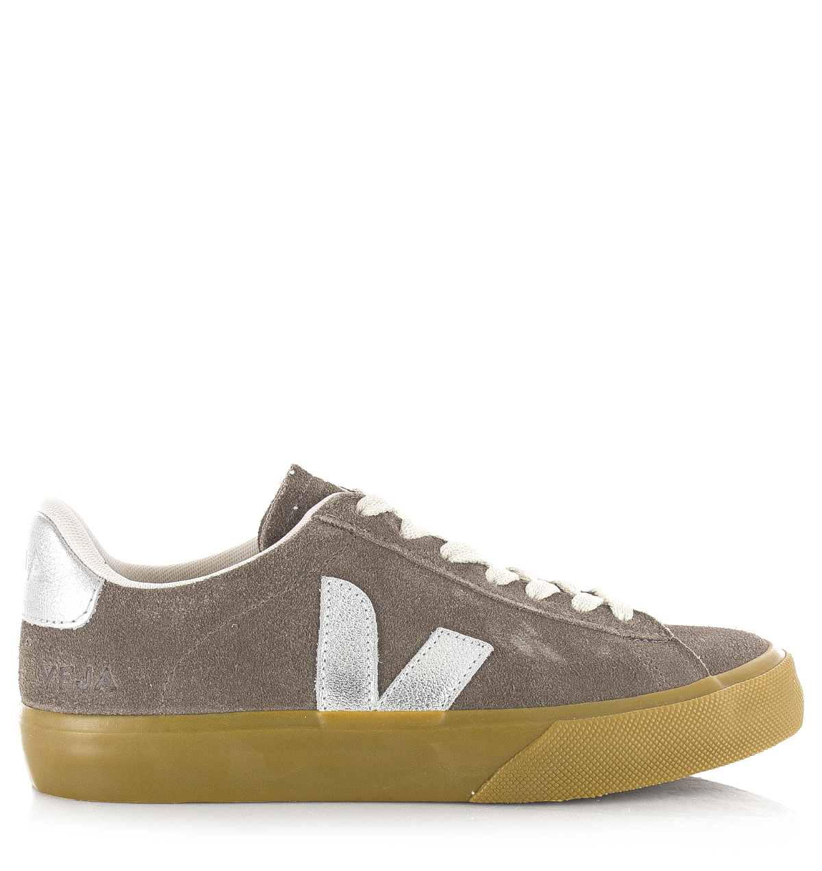VEJA Campo Suede moonrock silver Suede Dames