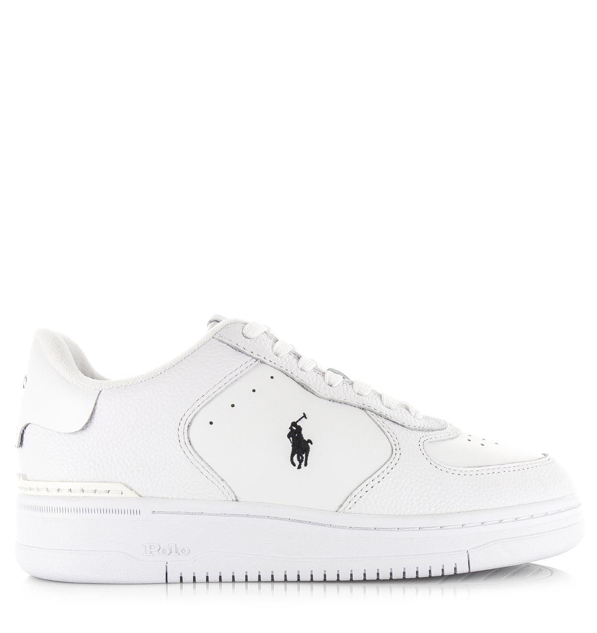 Masters crt sneakers low top white black Leer Unisex