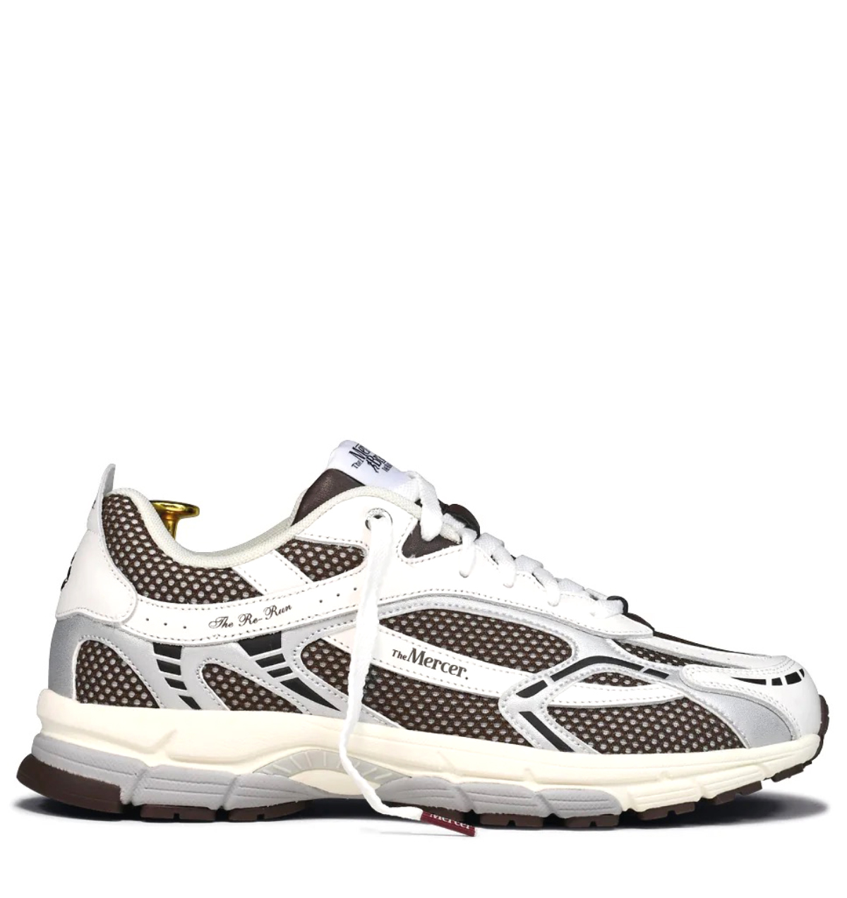 Mercer The Re-Run White Silver brown Mesh Unisex
