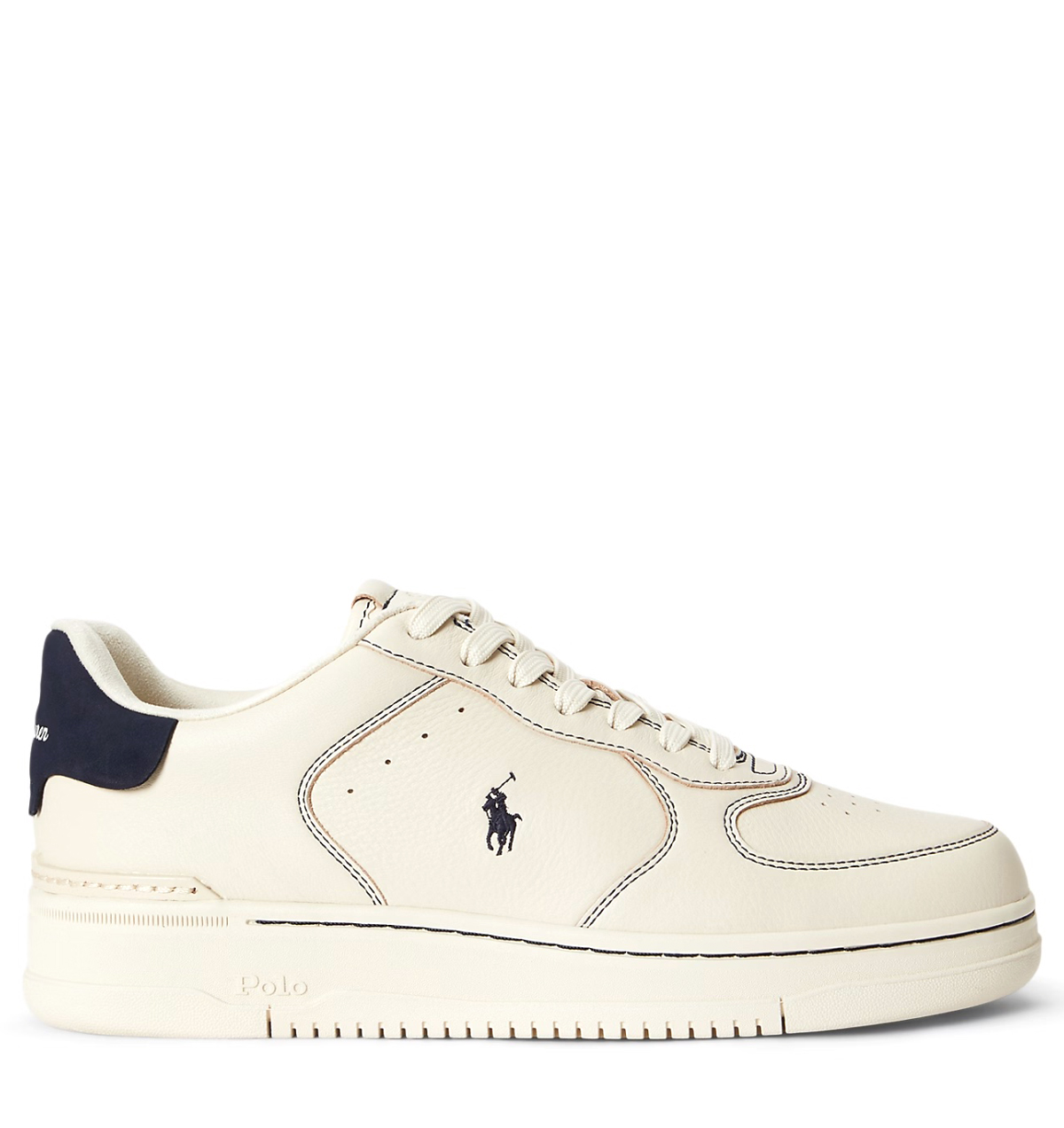 Masters Court sneakers low top ecru Leer Unisex