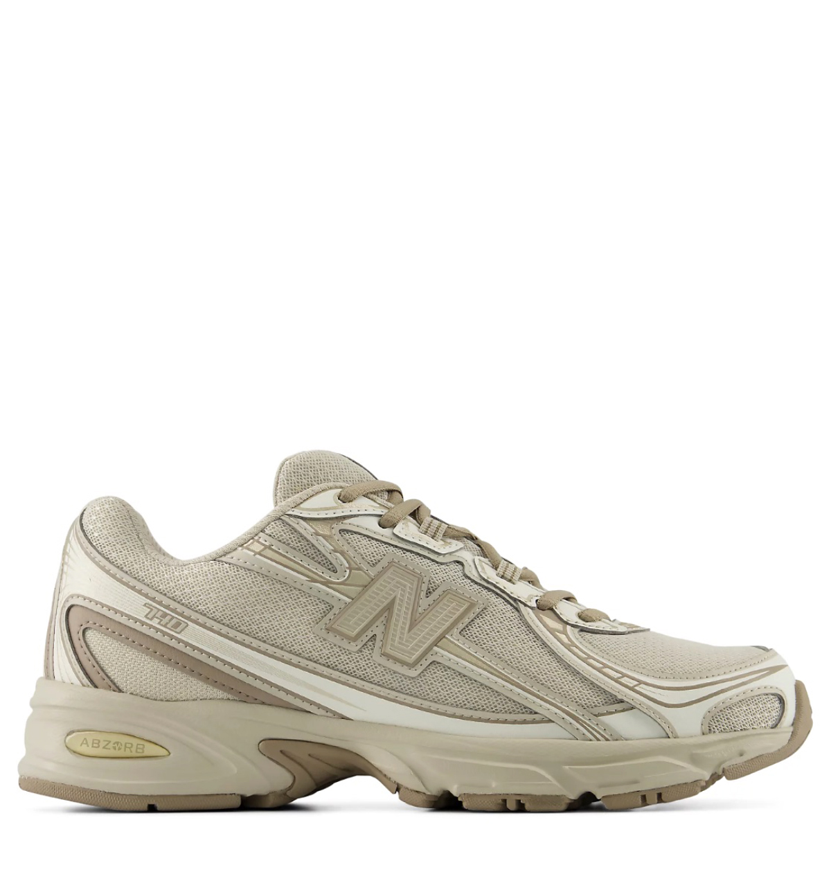 New Balance 740 mushroom timberwolf Mesh Unisex