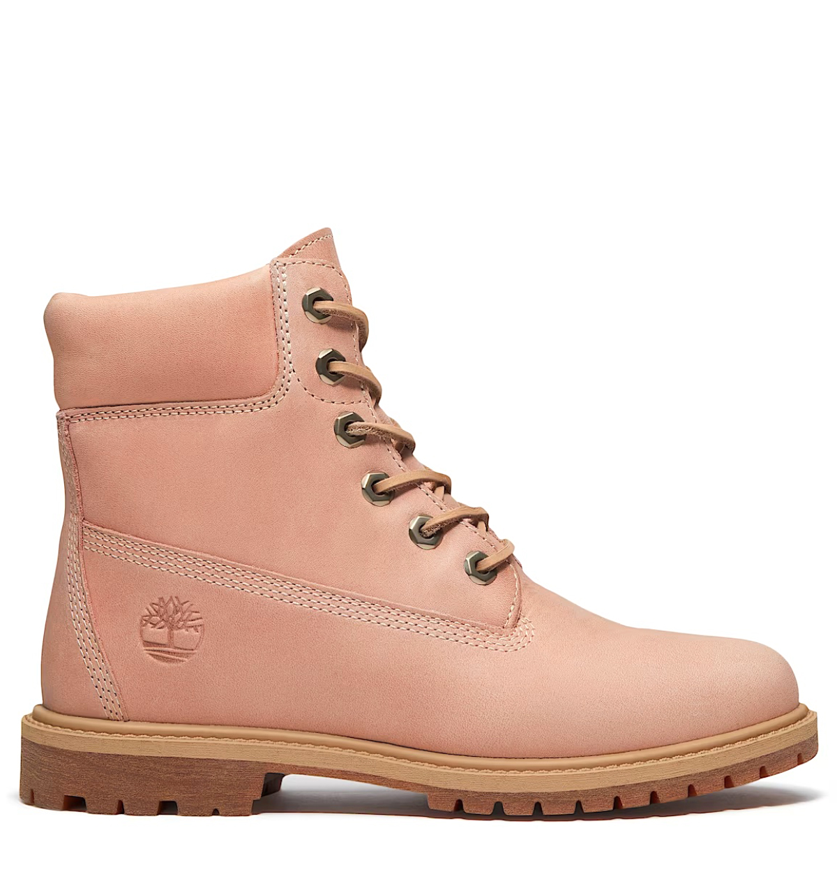 Timberland Premium 6 Inch lace boot pink Leer Unisex