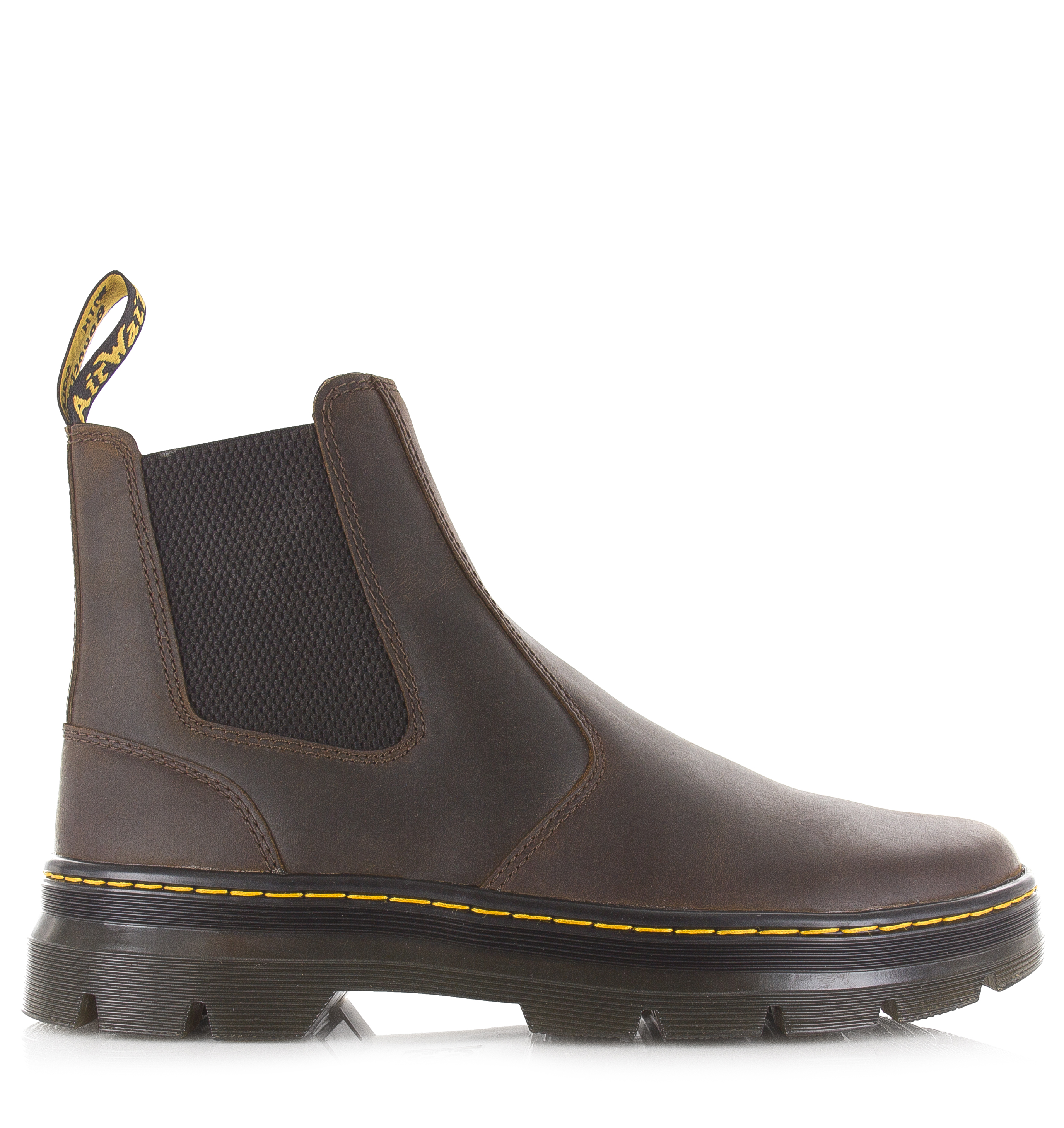 Embury Dark Brown Crazy Horse Leer Unisex afbeelding